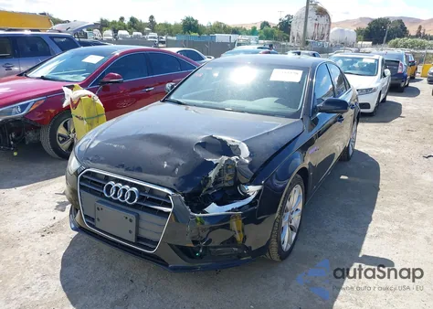 2013 Audi A4 2.0T Premium из США, поврежденный, VIN WAUEFAFLXDN026624